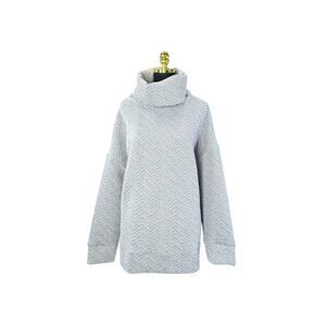 Gap Fit Textured Turtleneck Side-Zip Sweater - Size XL